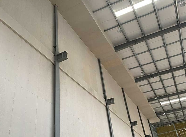 临朐防火墙 硅酸盐防火板 耐火3到4小时 厚度可定 任意裁剪